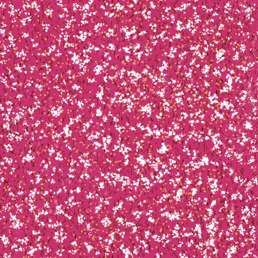 Ditsy Floral Barbie Pink