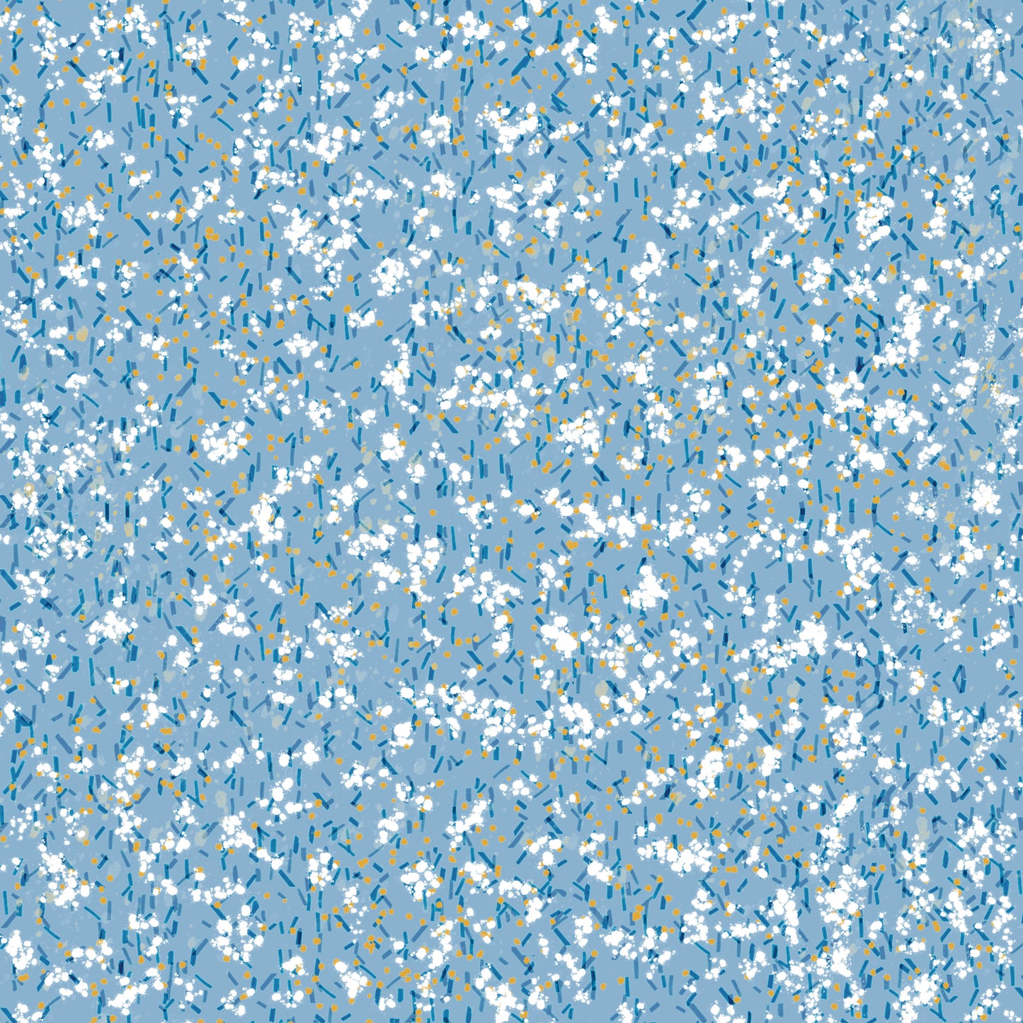 Ditsy Floral Cornflower Blue
