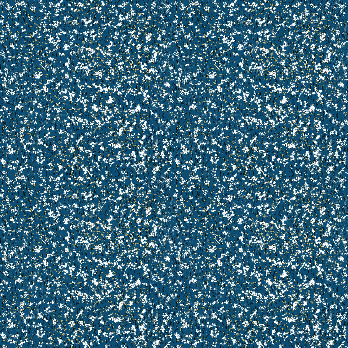 Ditsy Floral Petrol Blue