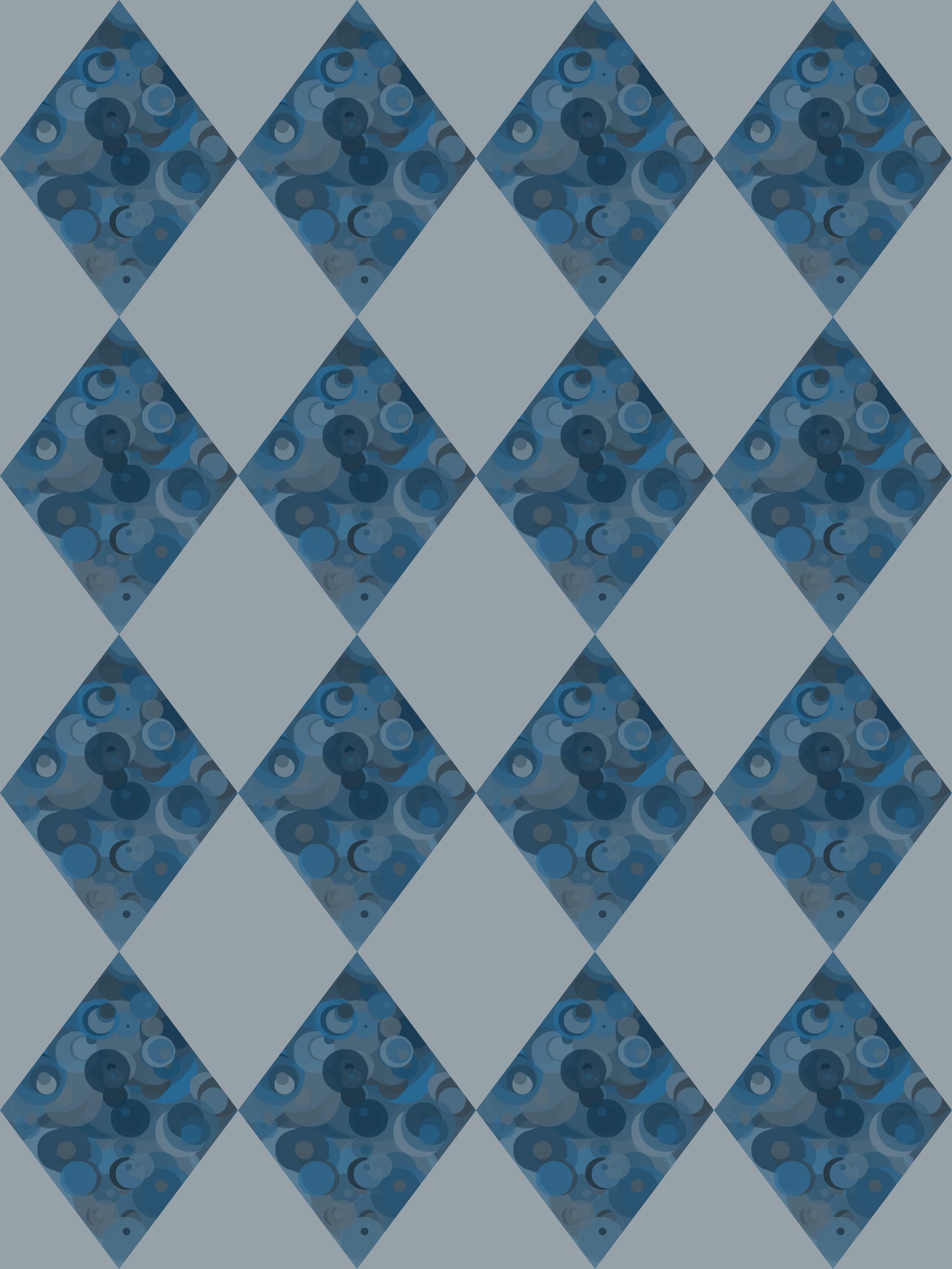Harlequin Glacier Blue