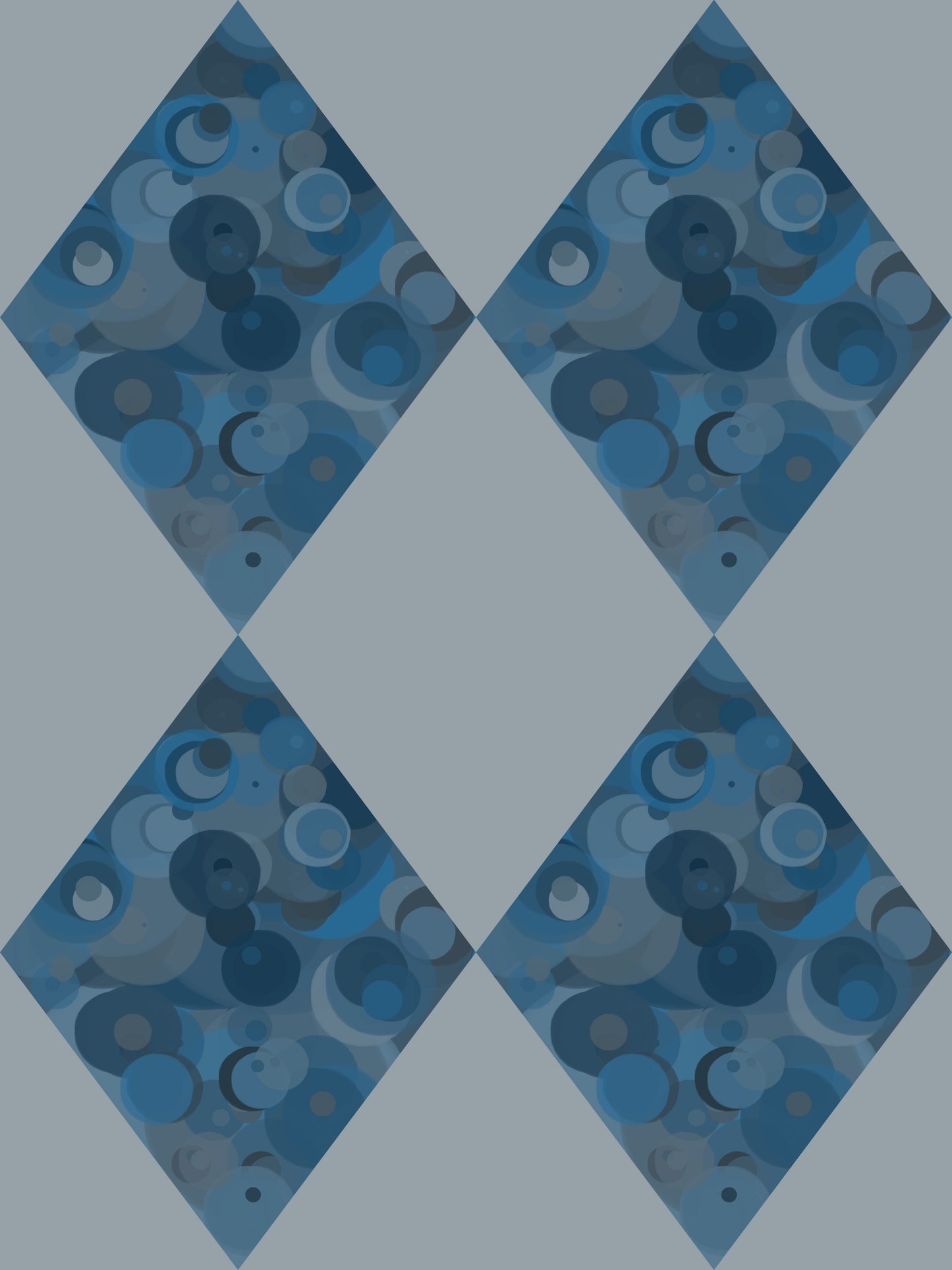 Harlequin Glacier Blue