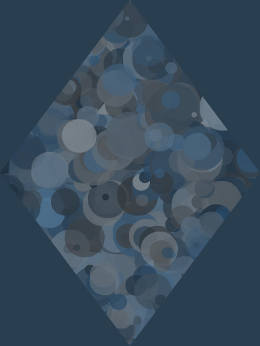 Harlequin Indigo Blue